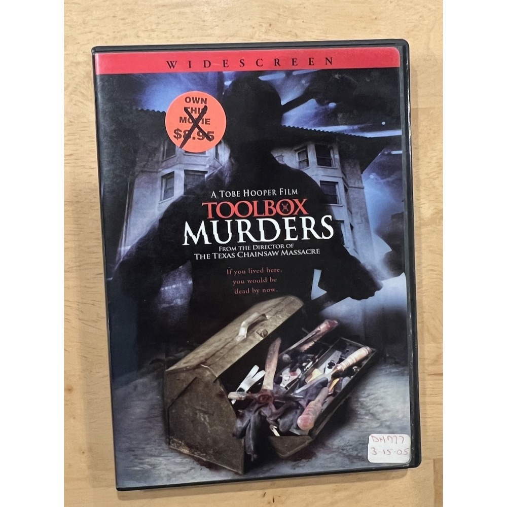 Toolbox Murders (2003) (DVD, 2004)‎ A Tobe Hooper Film